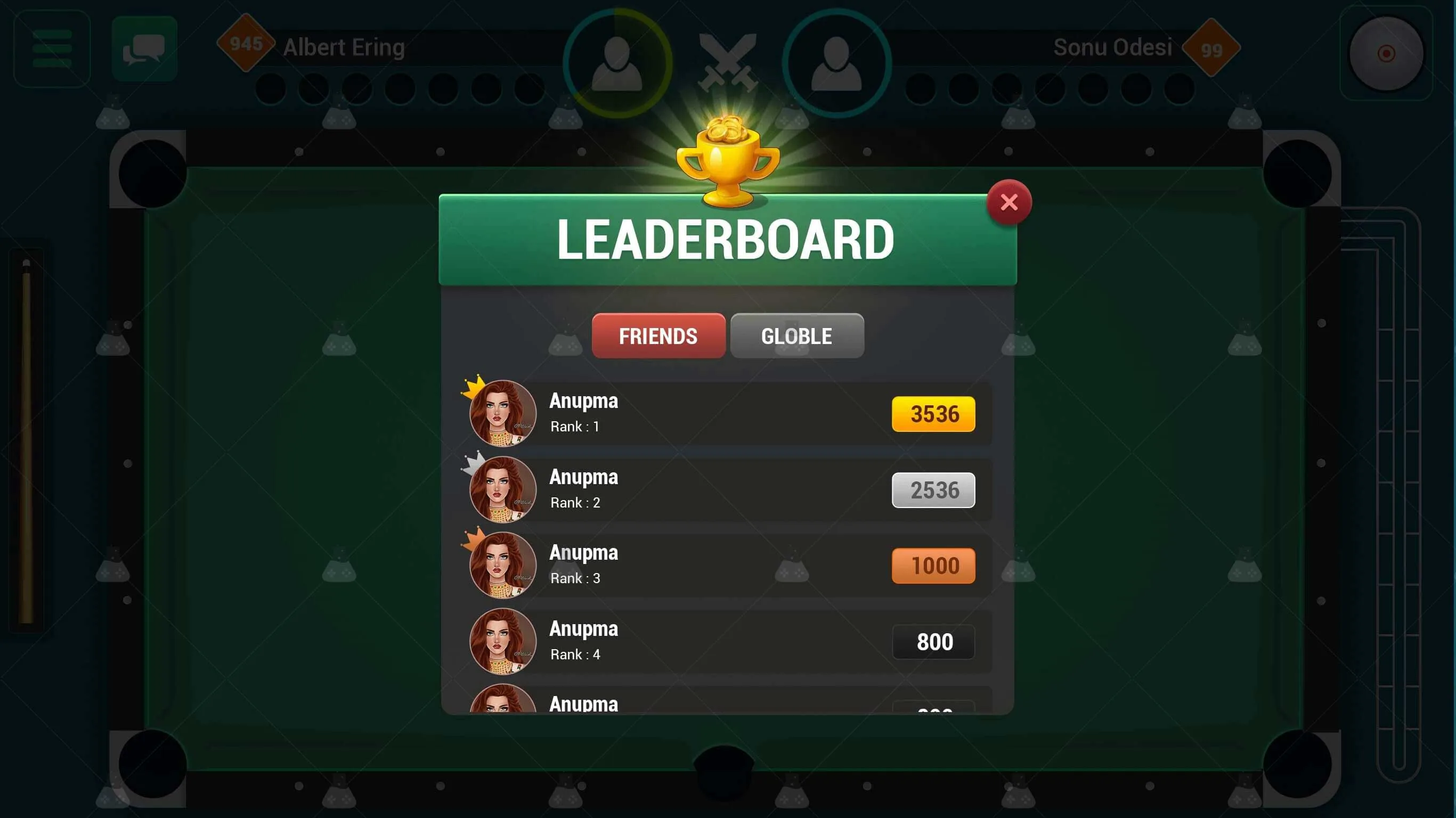 8Pool Game Development