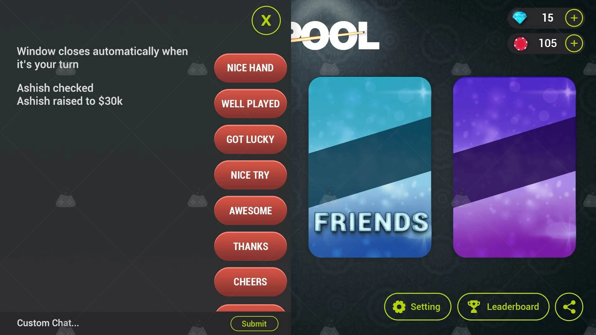 8Pool Game Development