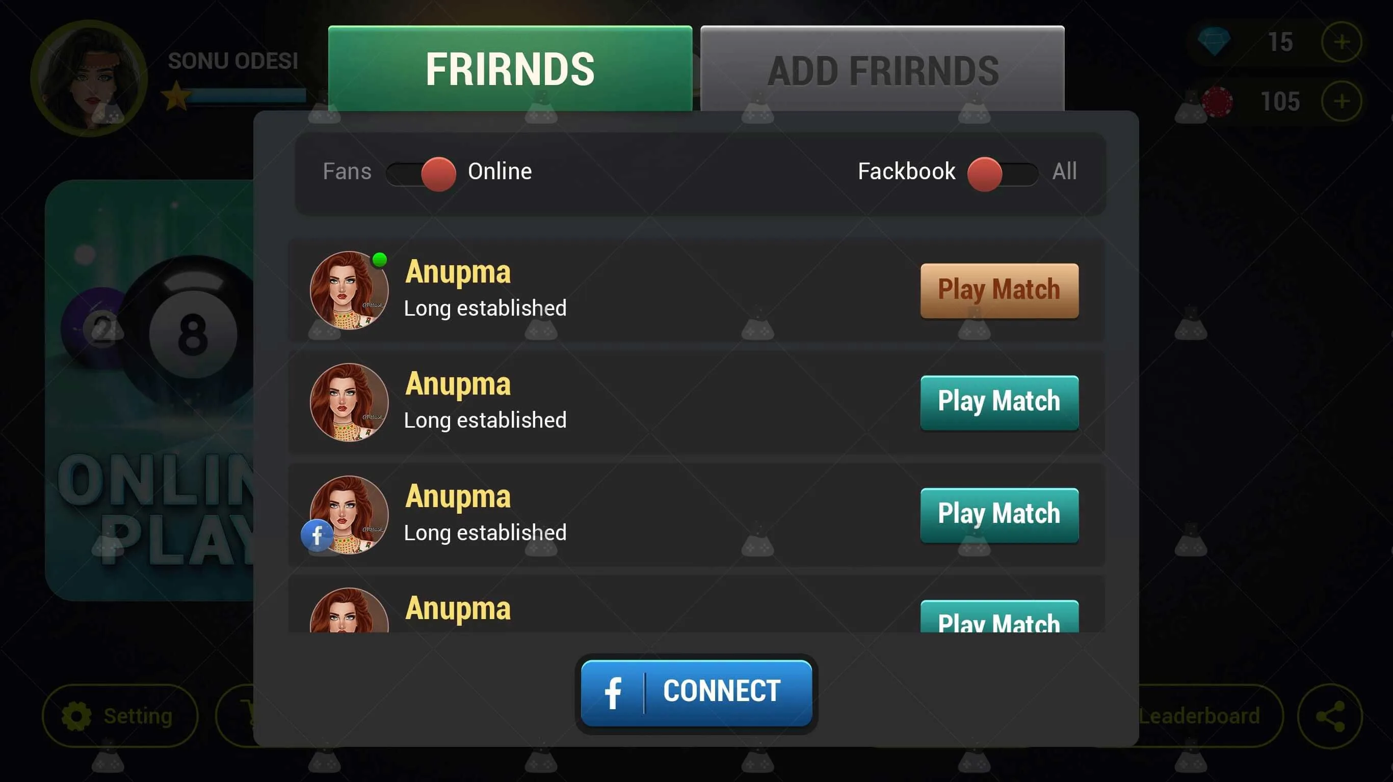 8Pool Game Development