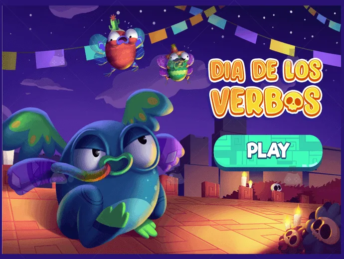 Dia De Los Verbos Gameplay 1