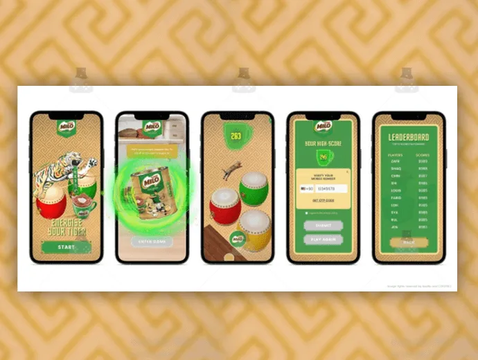 Nestle Milo Game Gamix Labs