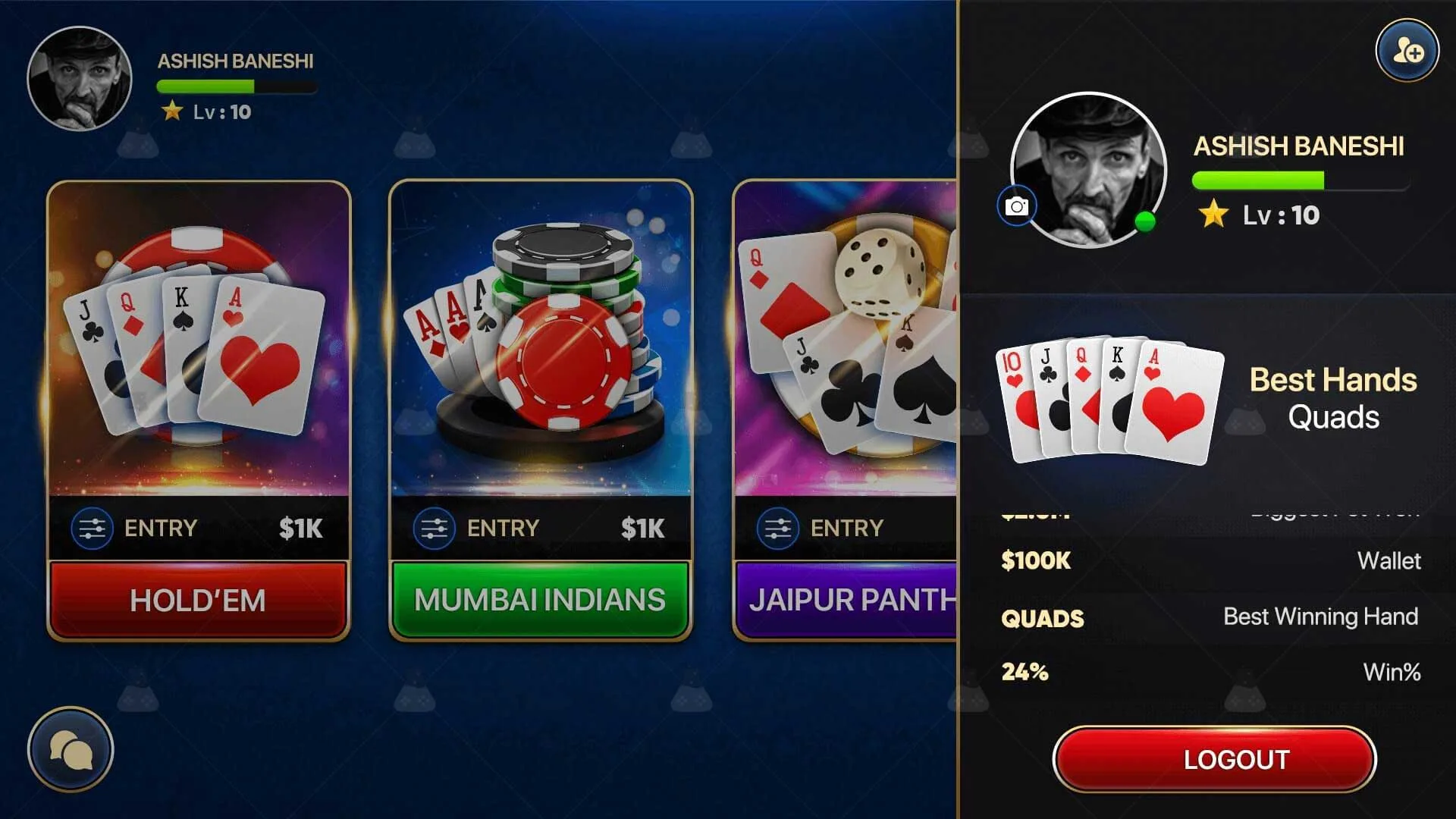 Poker Game Screenshot 5