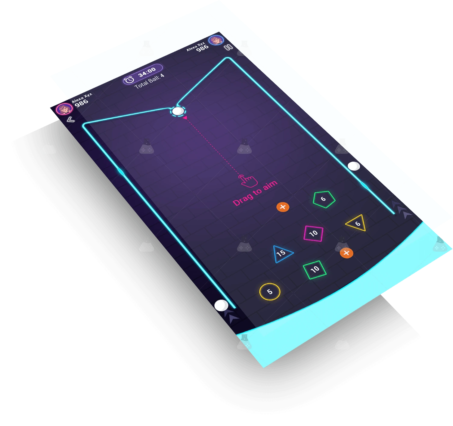 sticky ninja 2D casual game for mobile created by gamix labs