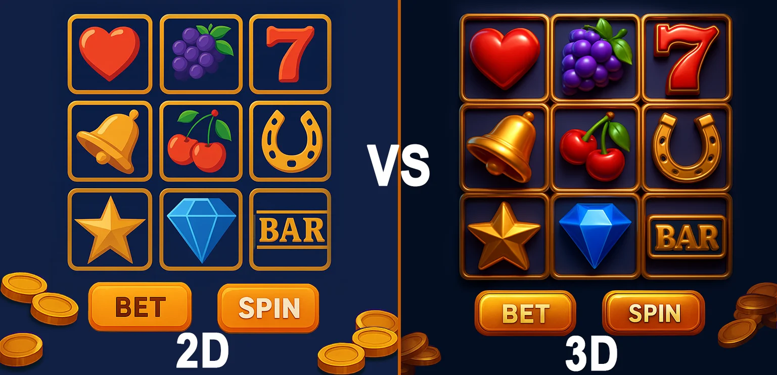 2D vs 3D Art in Slot Games: When and Why to Choose Each