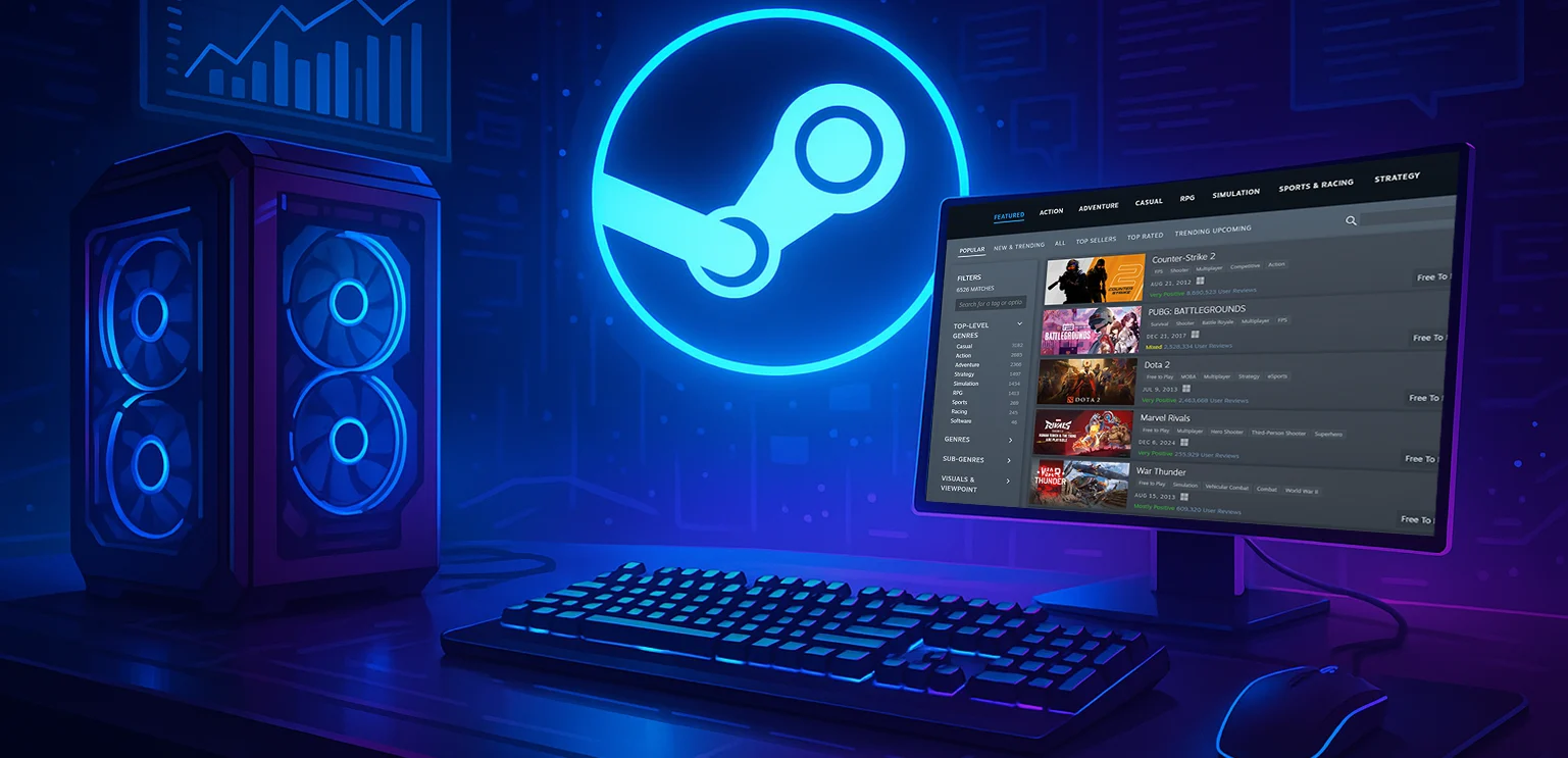 Advantages of Using Steam for PC Game Distribution