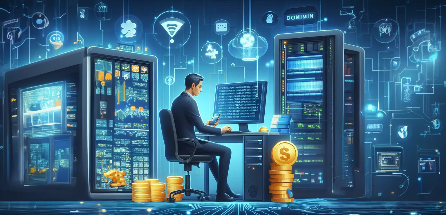 Slots machine at casino and game players