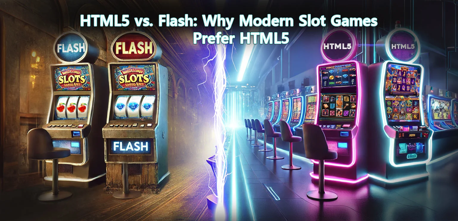 HTML5 vs Flash: Why Modern Slot Games Prefer HTML5