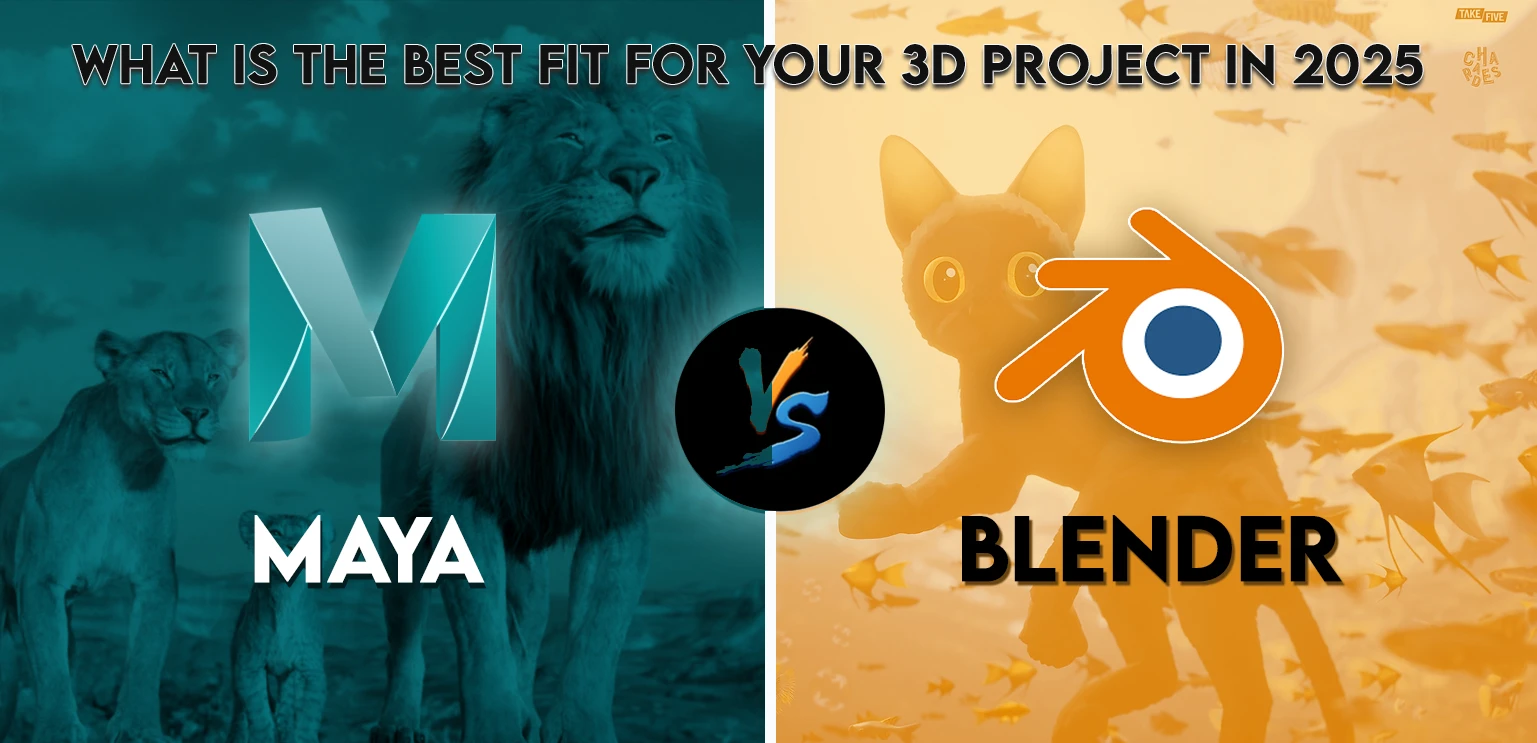 Maya vs Blender: What is the Best Fit for Your 3D Project in 2025