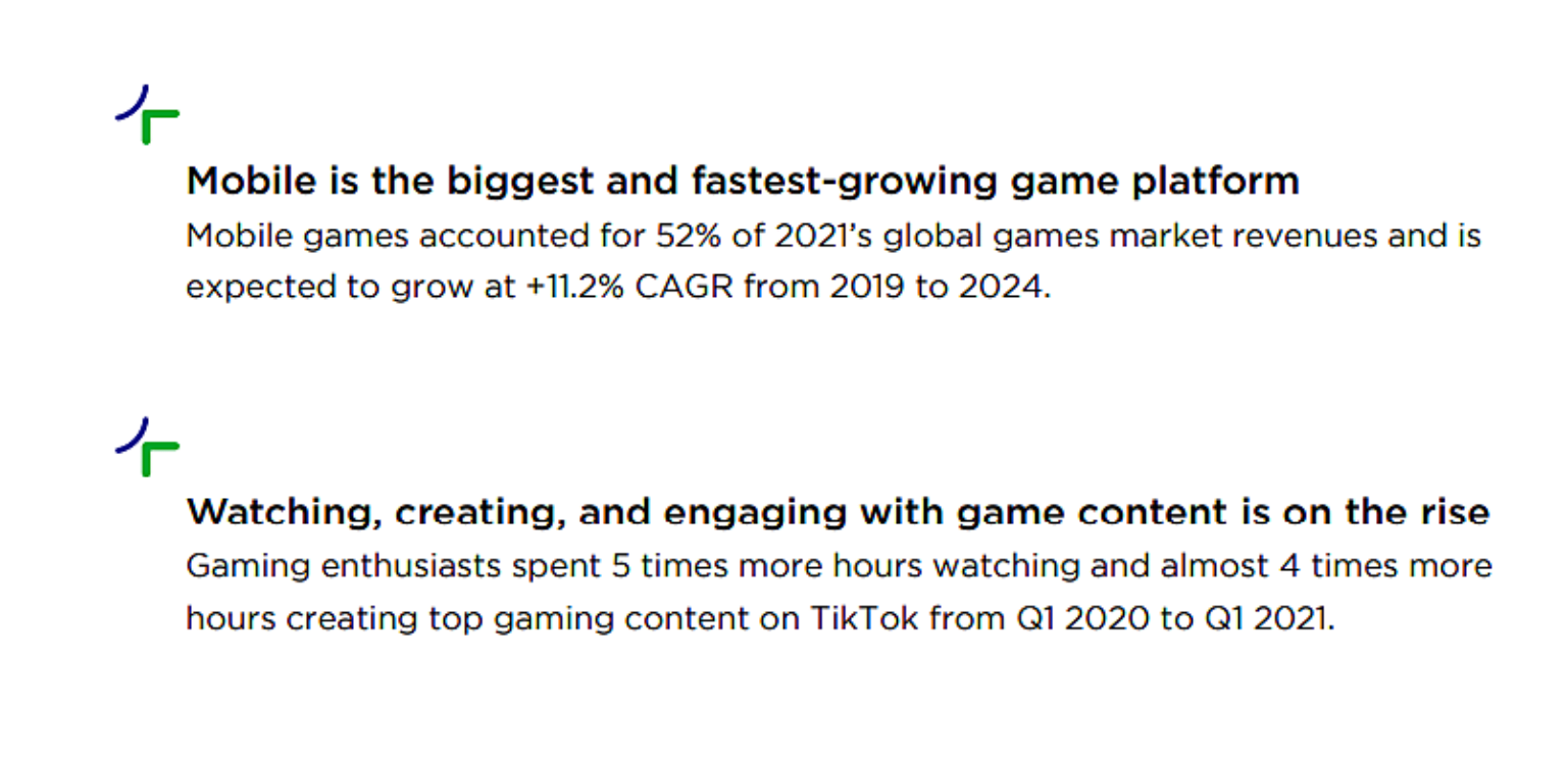 Mobile game industry