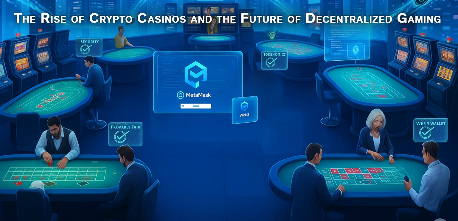 The Rise of Crypto Casinos and the Future of Decentralized Gaming