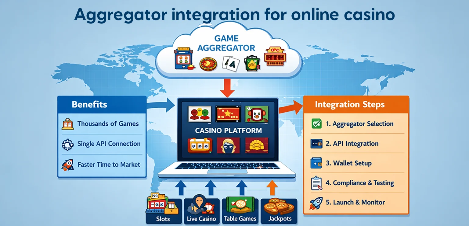 Aggregator Integration Guide for New Online Casinos