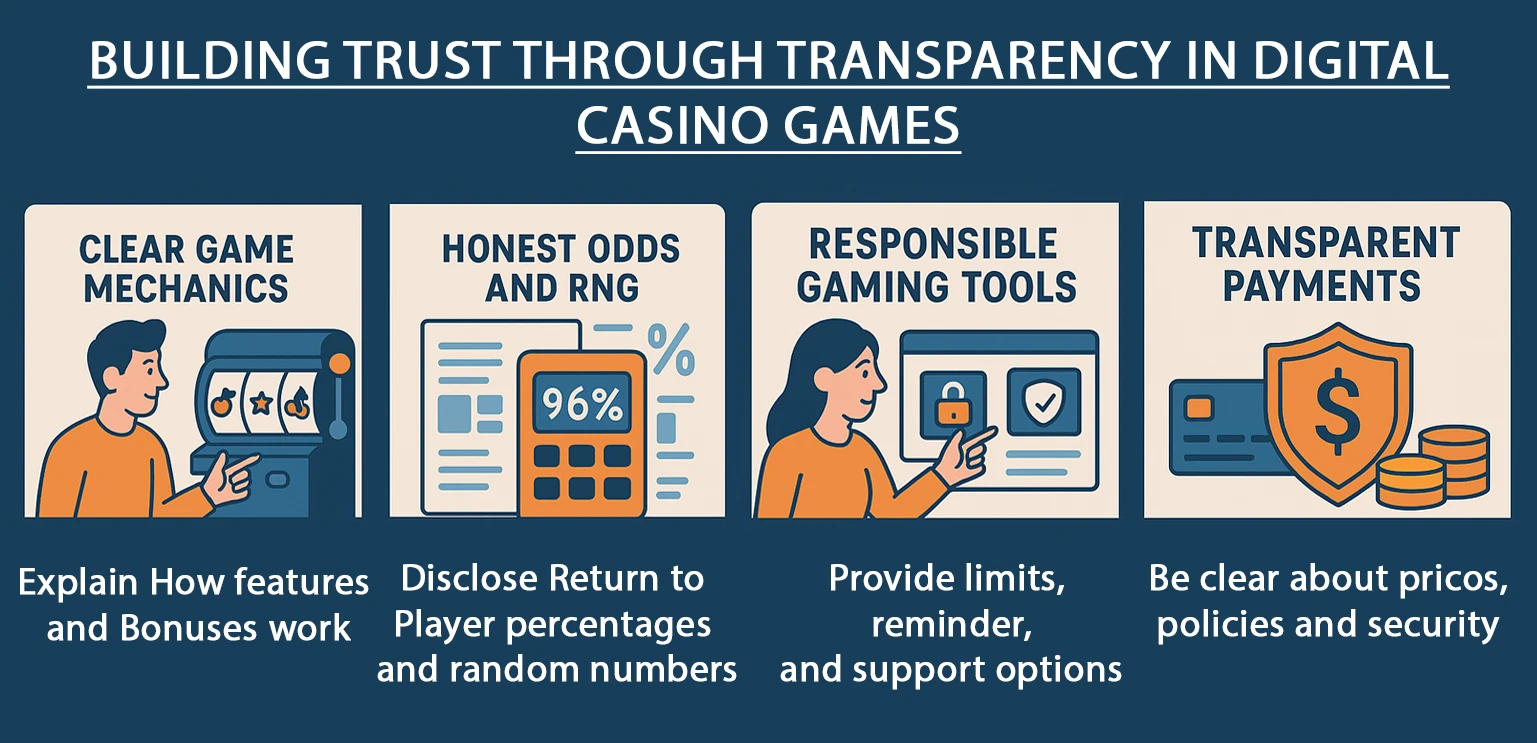 Building Trust Through Transparency in Digital Casino Games