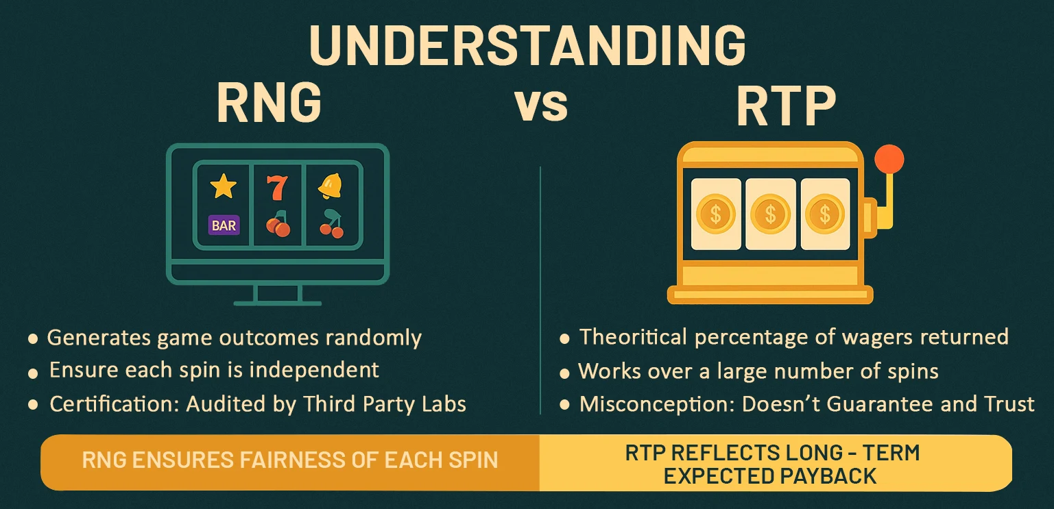 From RNG to RTP How Modern Slot Games Balance Luck, Fairness & Fun