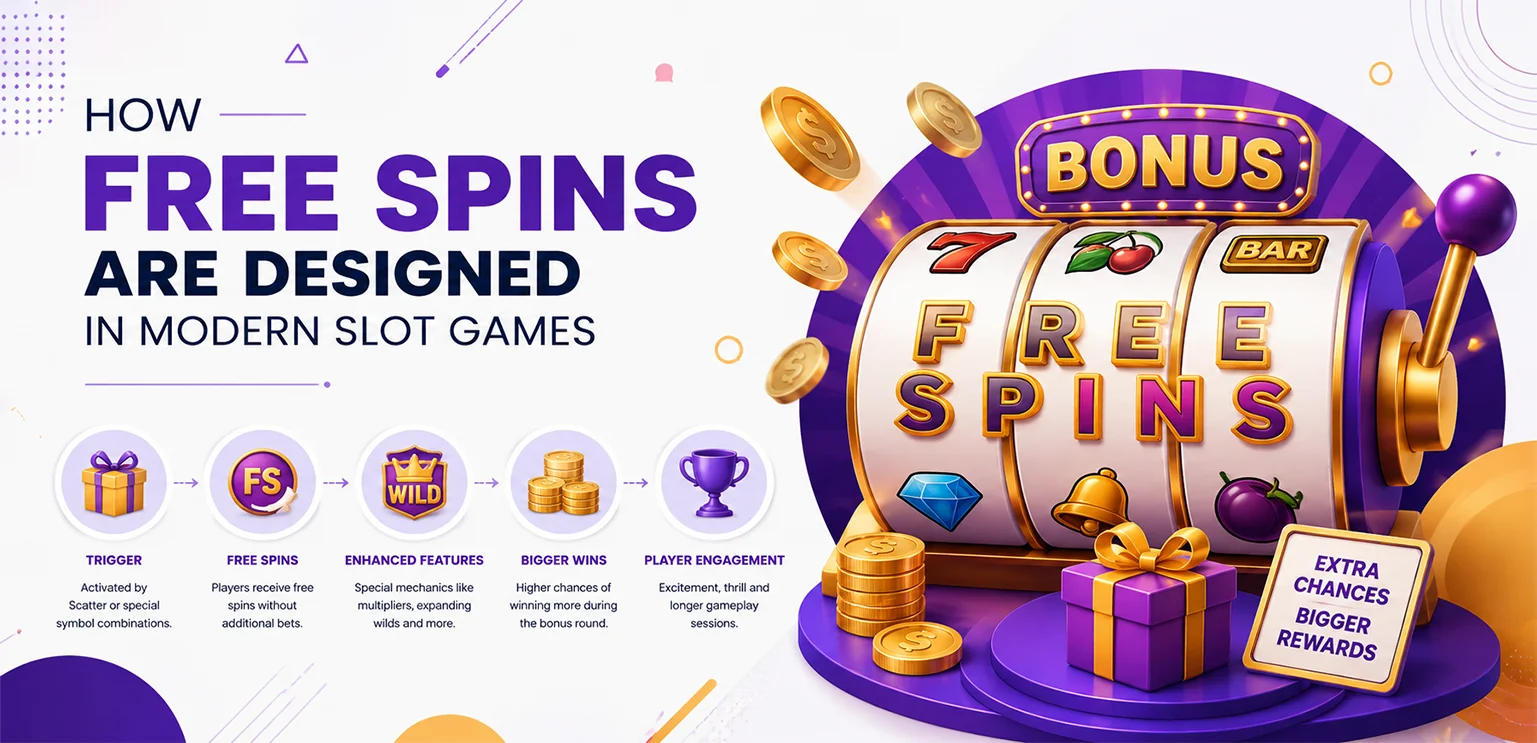 How Free Spins Are Designed in Modern Slot Games