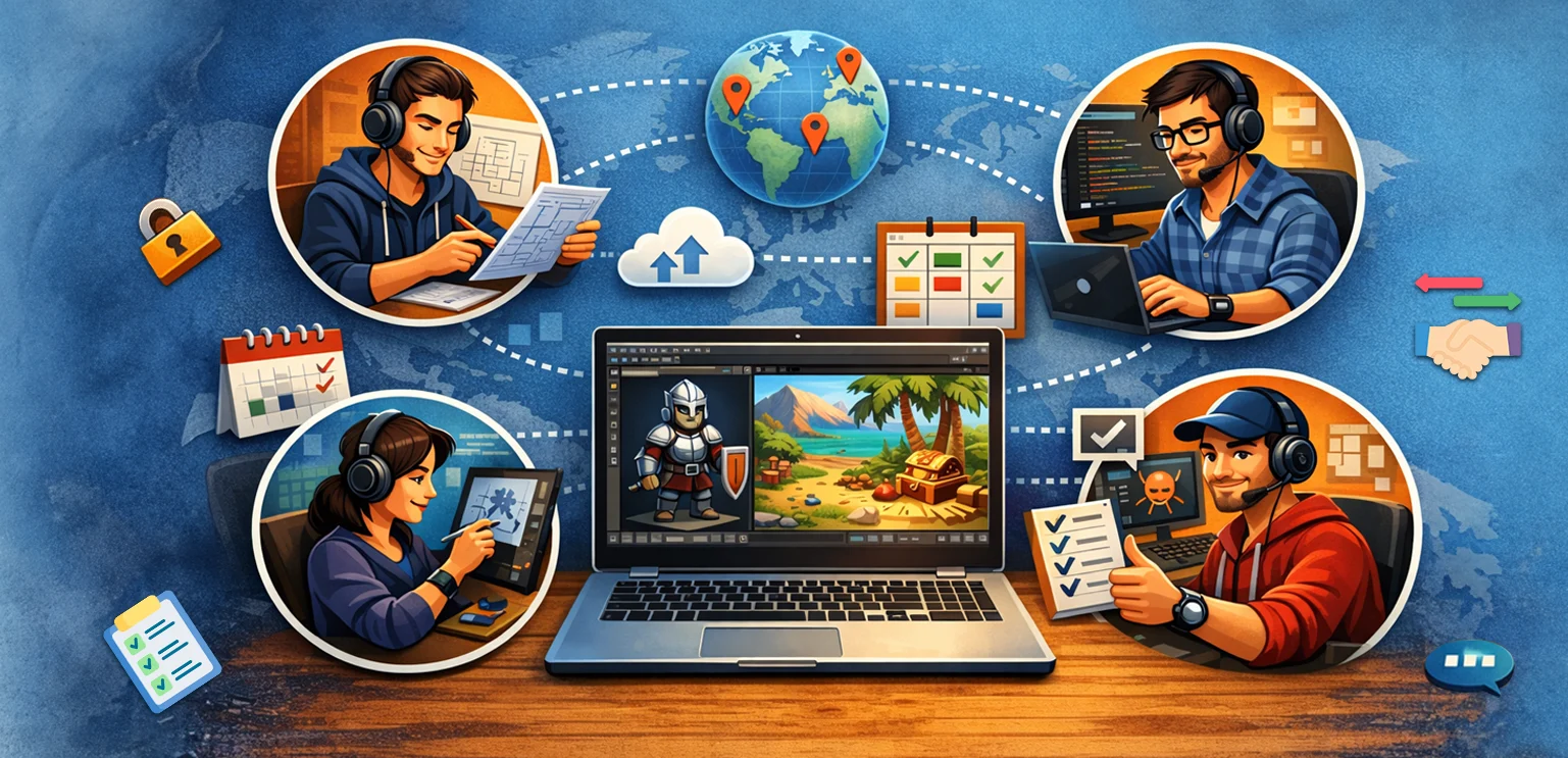 How to Manage Remote Game Development Teams Successfully