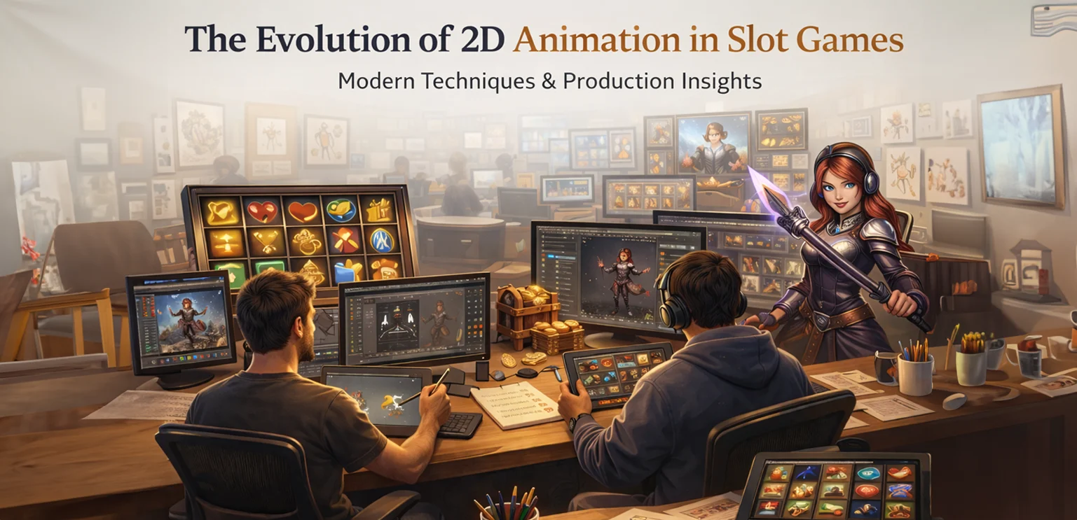 The Evolution of 2D Animation in Slot Games: Modern Techniques & Production Insights