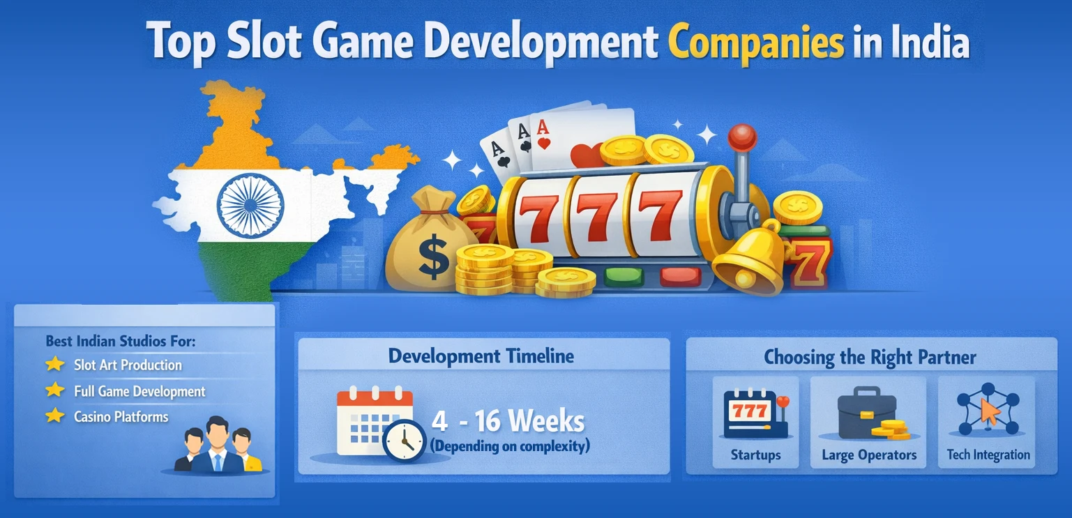 Top Game Development Companies in India for Slot Game Development (2026 Expert Guide)