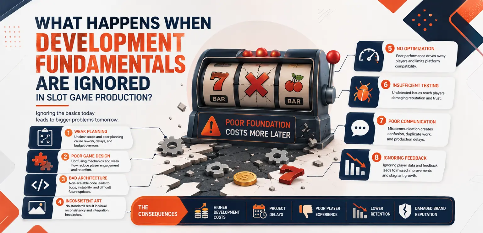 What Happens When Slot Game Development Fundamentals Are Ignored?
